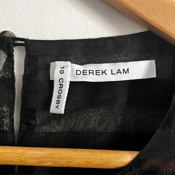 XSOLDX Stunning Derek Lam pleated leather LBD - Picture 2 of 11